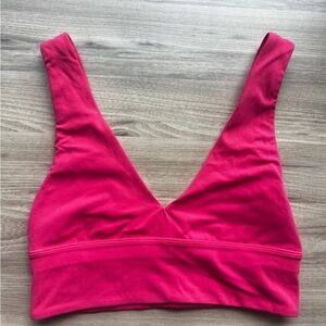 Lululemon Pink Lip Gloss Align Sports Bra
